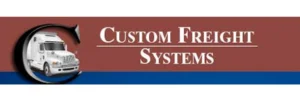Custom Freight Tracking Logo