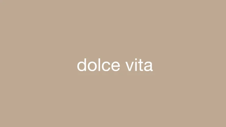Dolce Vita Tracking