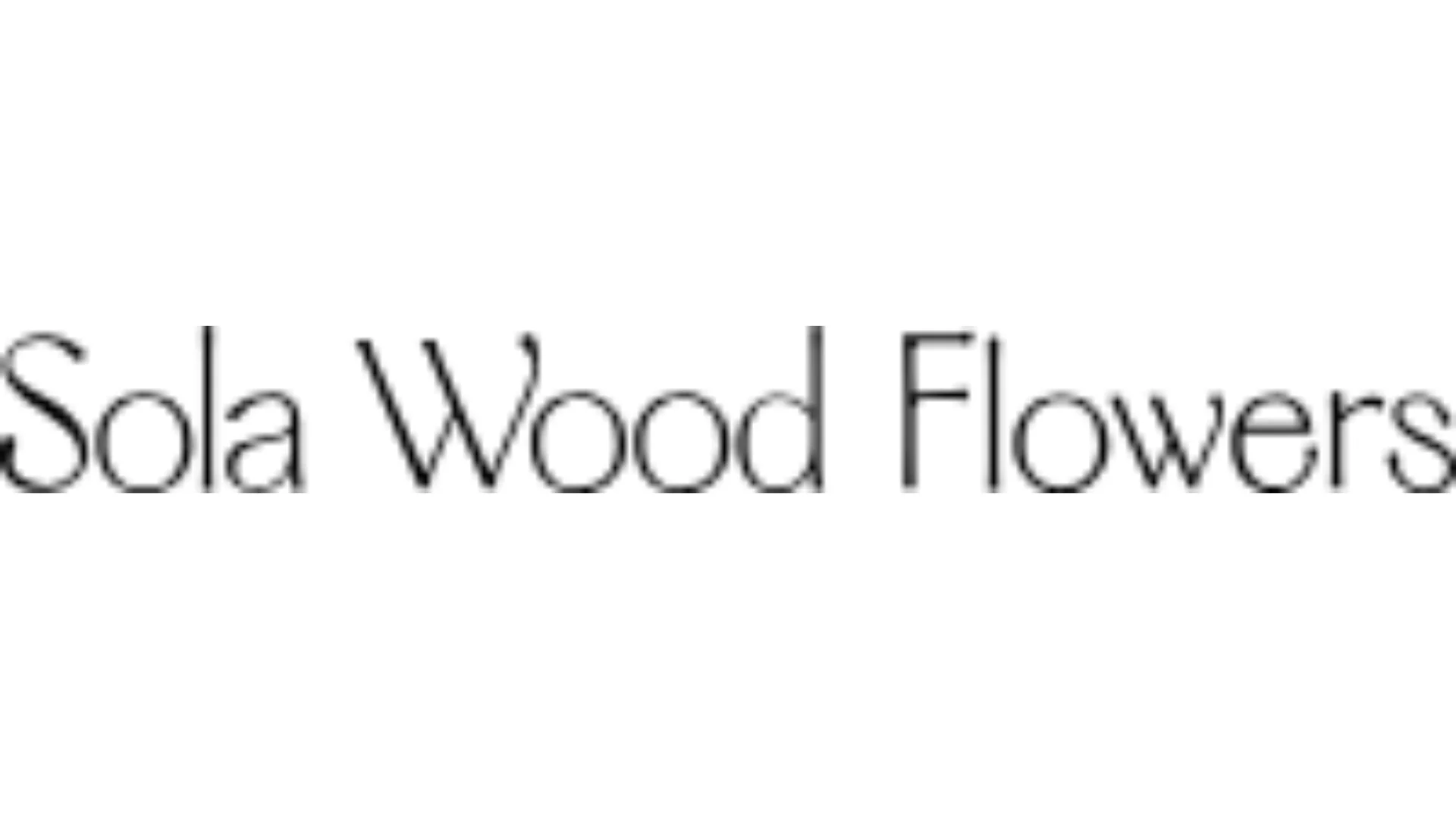Sola Wood Flowers Tracking Logo